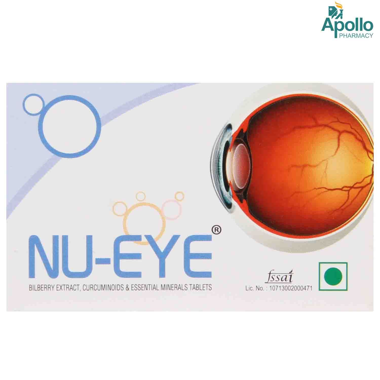 Buy NU-Eye Tablet 15's Online