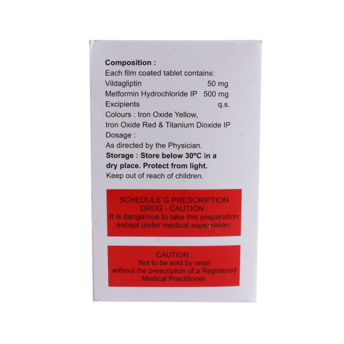 Nugliptin M 500/50mg Tablet 15's, Pack of 15 TabletS Nugliptin M 500/50mg Tablet 15's, Pack of 15 TabletS