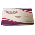 Nuglove Latex Medical Examination Gloves-M, 100 Count