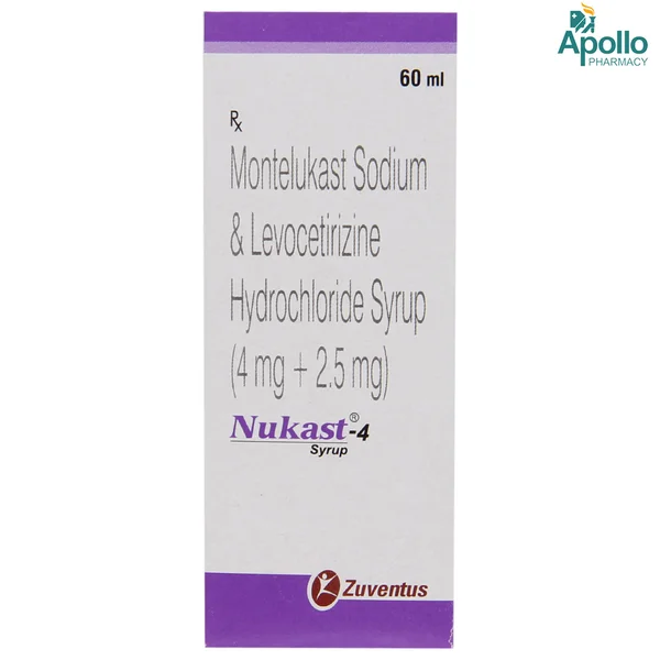 Nukast-4 Syrup 60 ml