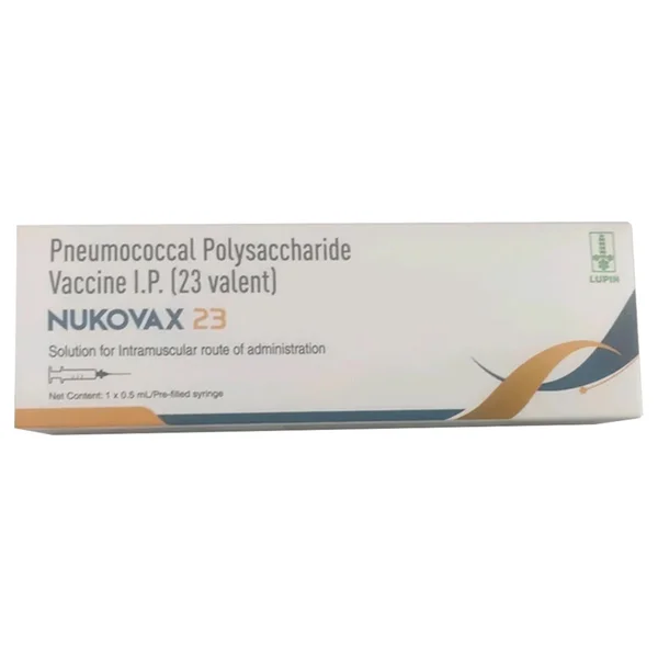 Nukovax 23 PFS Adult Vaccine Injection 0.5 ml