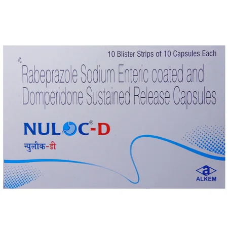 Nuloc-D Capsule 10's