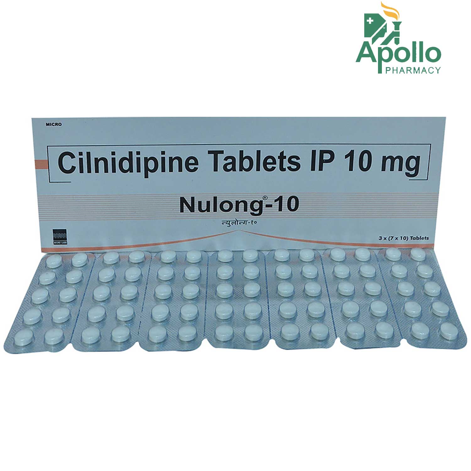 Nulong-10 Tablet 10's, Pack of 10 TABLETS Nulong-10 Tablet 10's, Pack of 10 TABLETS