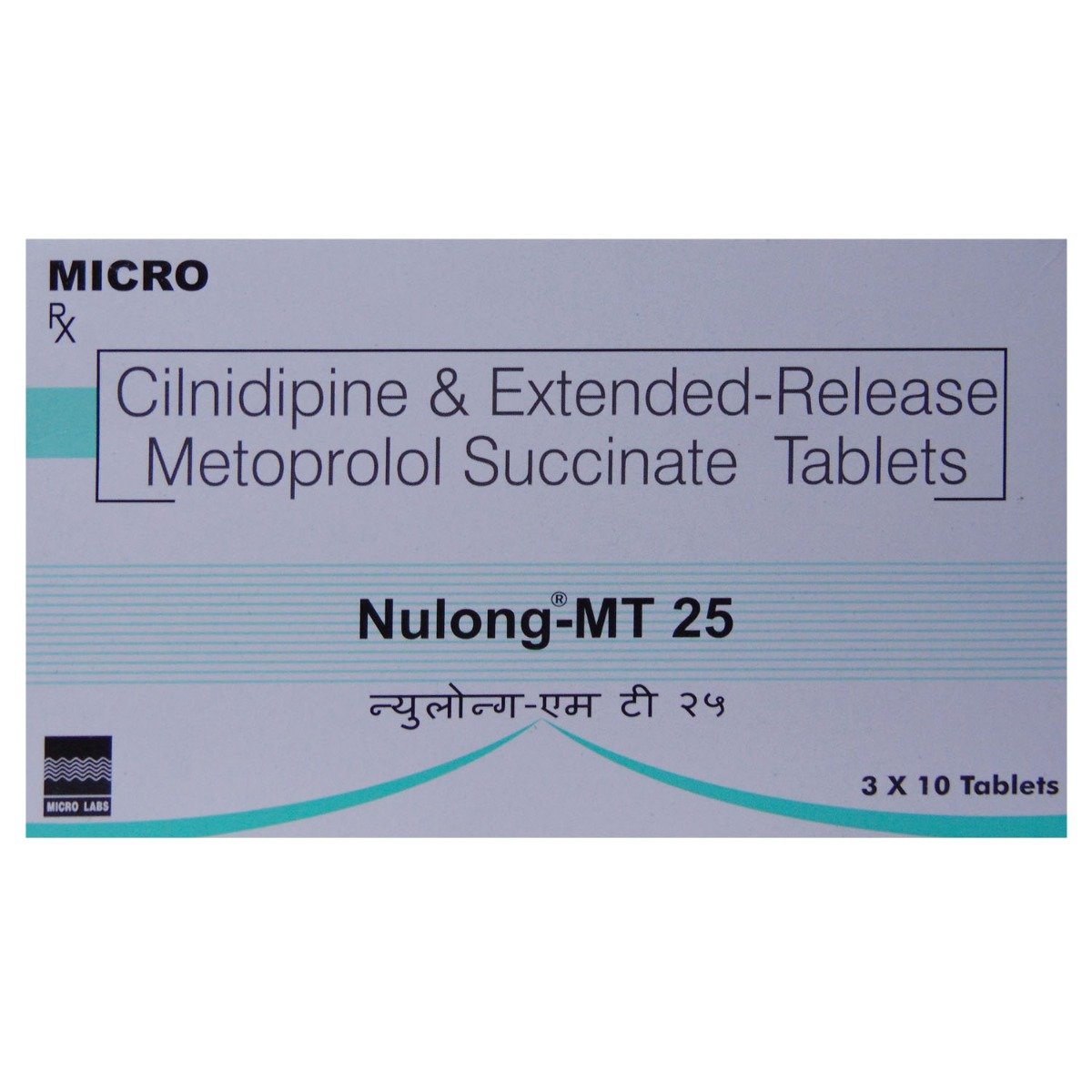 Nulong-MT 25 mg/10 mg Tablet 10's, Pack of 10 TabletS Nulong-MT 25 mg/10 mg Tablet 10's, Pack of 10 TabletS