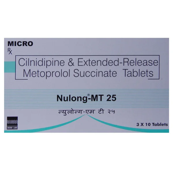 Nulong-MT 25 mg/10 mg Tablet 10's