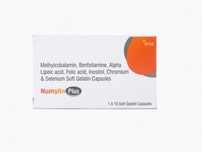 Numylin Plus Capsule 10's, Pack of 10 CAPSULES