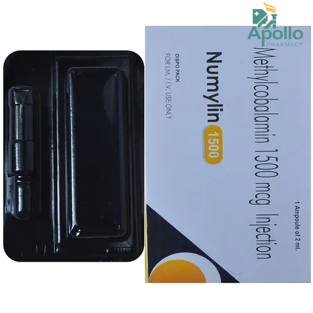 Numylin 1500mcg Injection 2ml