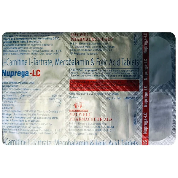 Nuprega-LC Tablet 10's