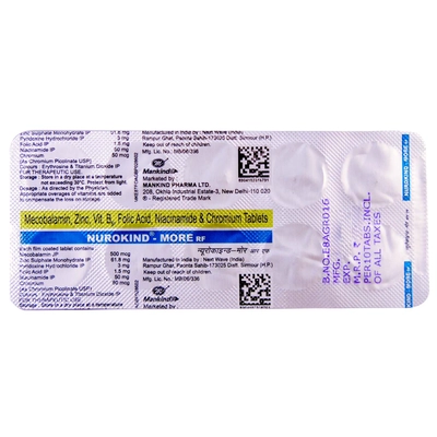 Nurokind-More RF Tablet 10's, Pack of 10 TABLETS