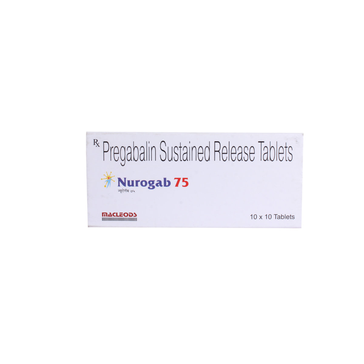 Nurogab 75 Tablet 10's, Pack of 10 TabletS Nurogab 75 Tablet 10's, Pack of 10 TabletS