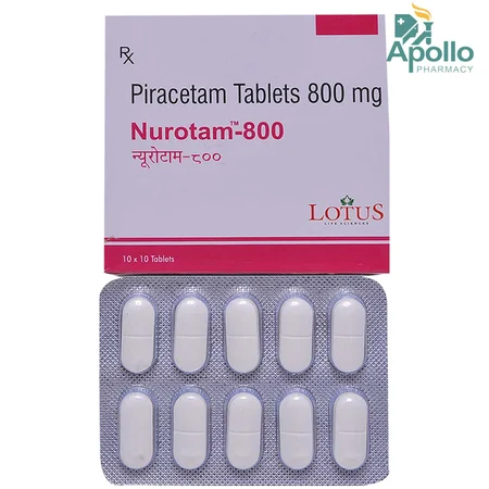 Nurotam-800 Tablet 10's