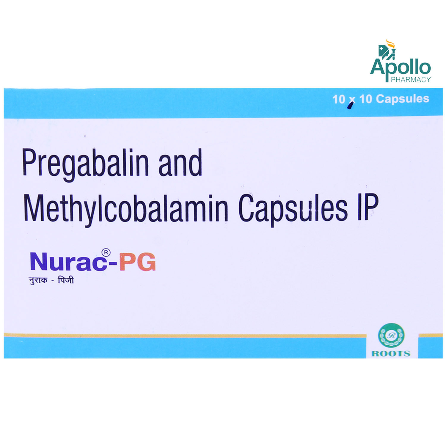 Nurac-PG Capsule 10's, Pack of 10 Nurac-PG Capsule 10's, Pack of 10