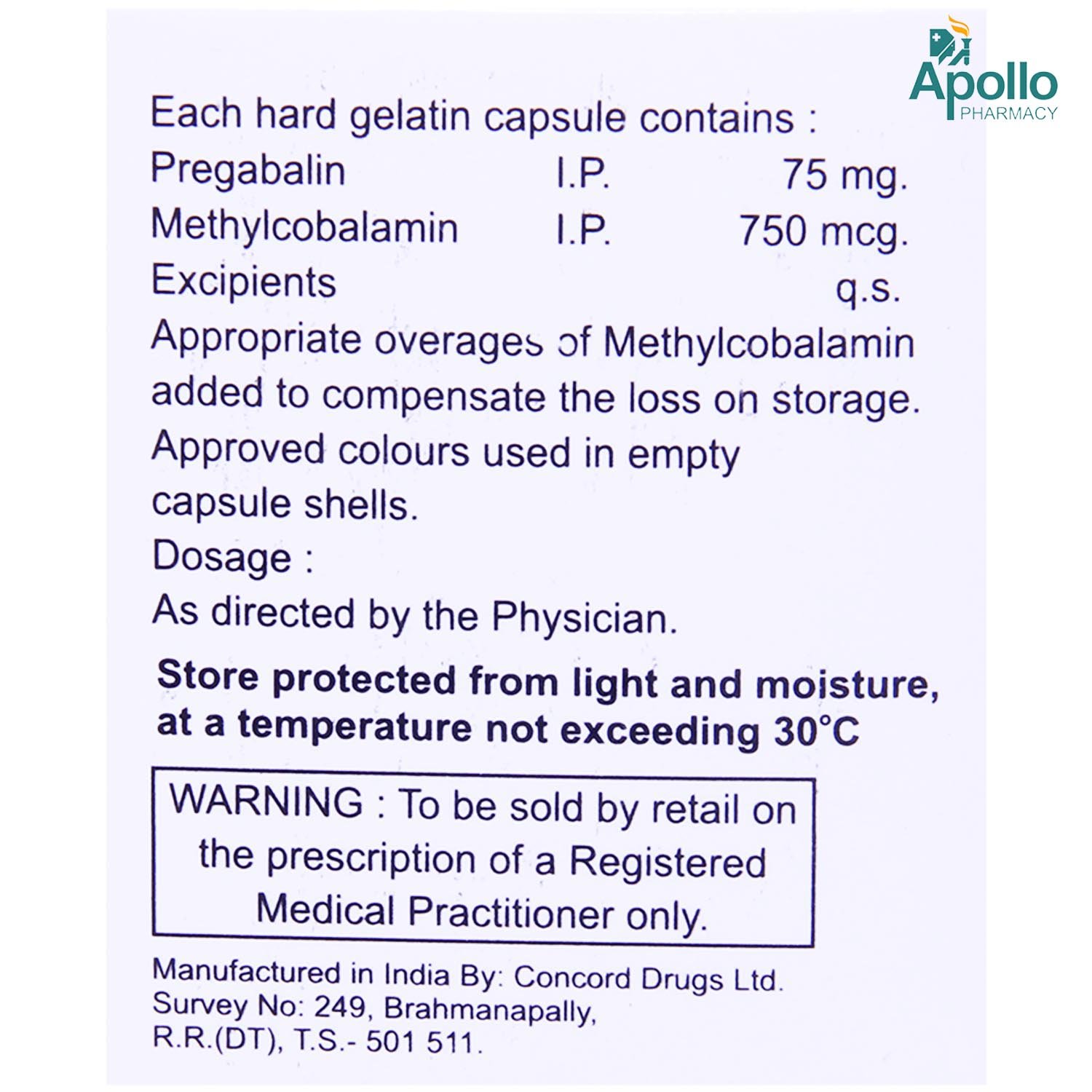Nurac-PG Capsule 10's, Pack of 10 Nurac-PG Capsule 10's, Pack of 10