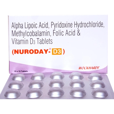 Nuroday-D3 Tablet 10's, Pack of 10 TABLETS