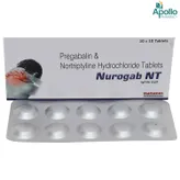 Nurogab NT Tablet 10's, Pack of 10 TABLETS
