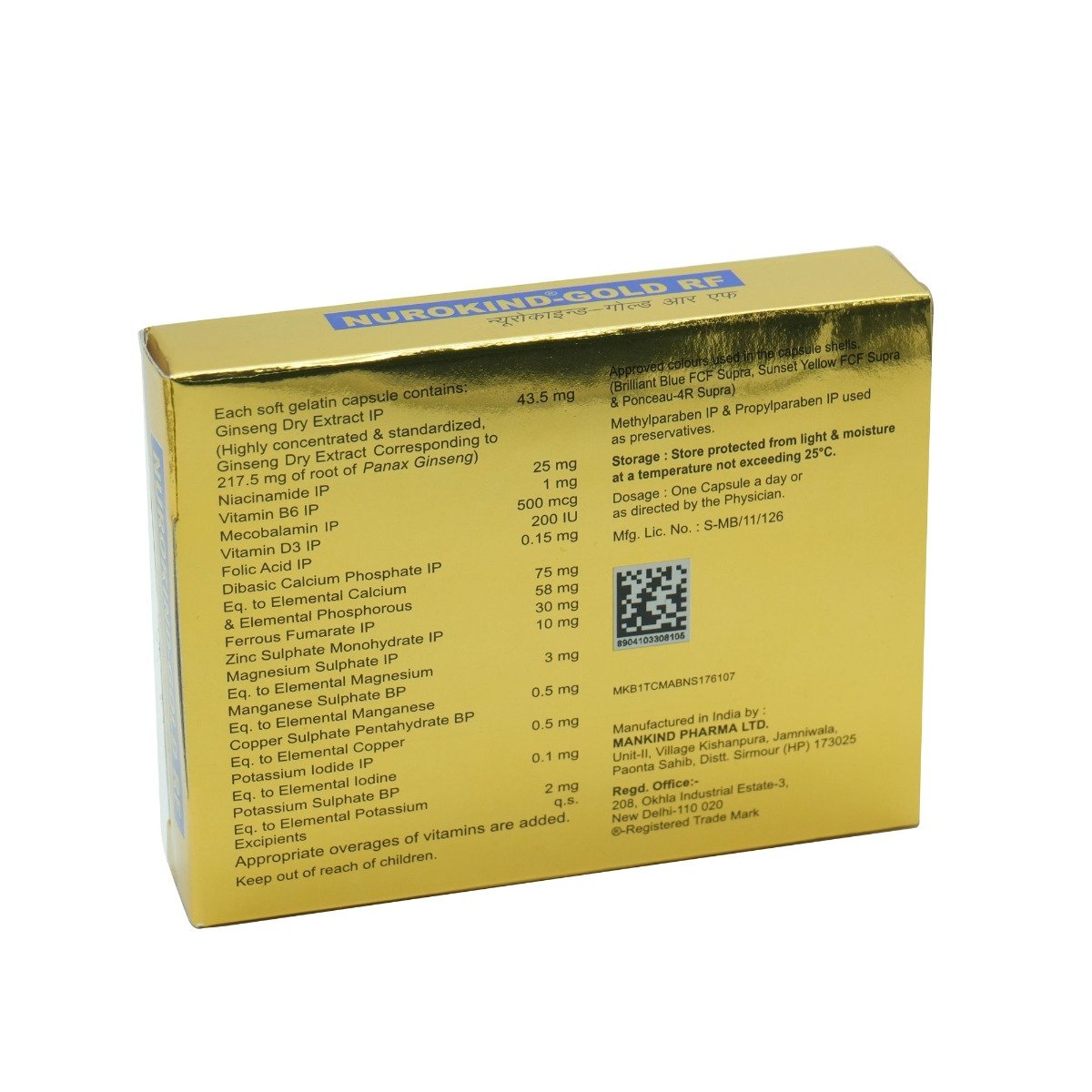 Nurokind Gold RF Tablet 10's, Pack of 10 Nurokind Gold RF Tablet 10's, Pack of 10