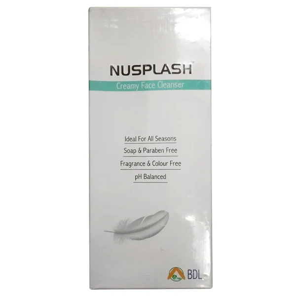 Nusplash Creamy Face Cleanser 125 ml, Pack of 1