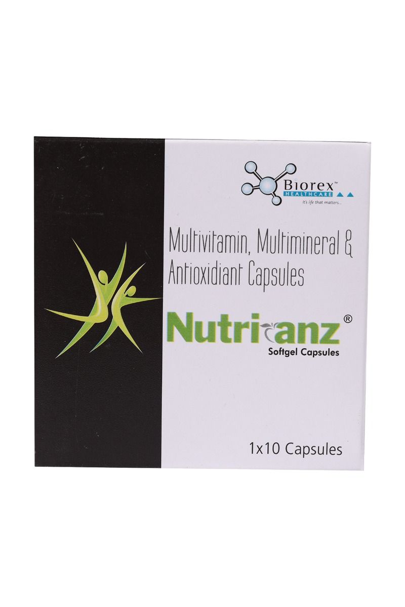 Nutrianz Capsule 10's, Pack of 10 CAPSULES