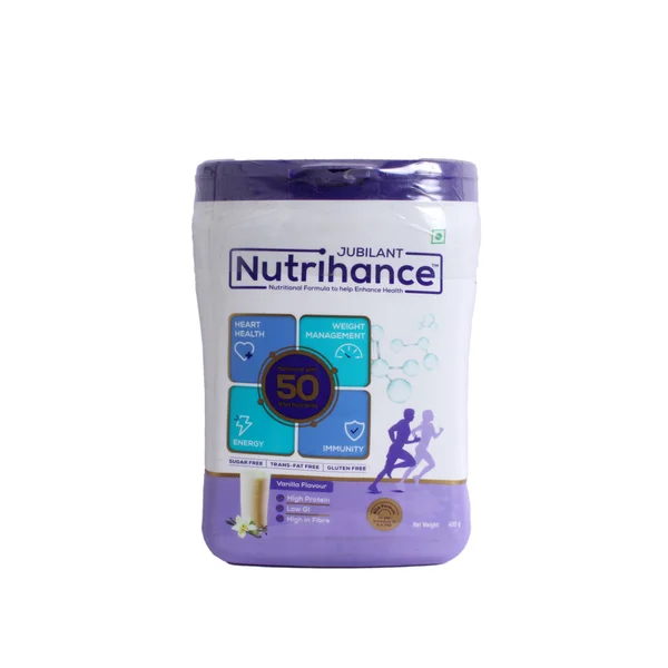Nutrihance Sugar Free Vanilla Flavour Powder, 400 gm, Pack of 1