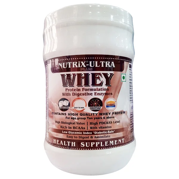 Nutrix-Ultra Plus Whey Protein Powder, 400 gm
