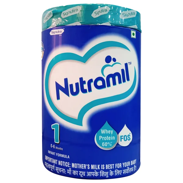 Nutramil Stage-1 Infant Formula Powder, 400 gm Jar, Pack of 1