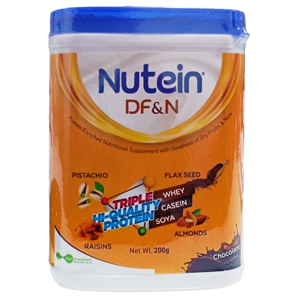 Nutein DF&N Chocolate Flavour Triple Hi-Quality Powder, 200 gm