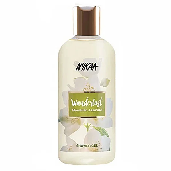 Nykaa Hawaiian Jasmine Shower Gel 300 ml | Everyday Gentle Cleanser, Pack of 1