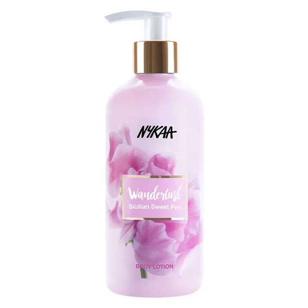 Nykaa Wanderlust Sicilian Sweet Pea Body Lotion, 300 ml, Pack of 1