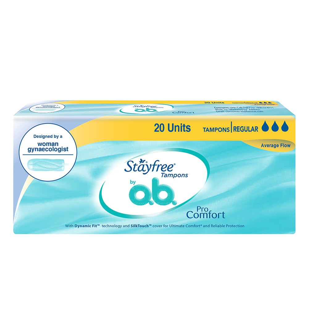 Buy Stayfree Tampons by o.b. Pro Comfort Regular, 20 Count Online