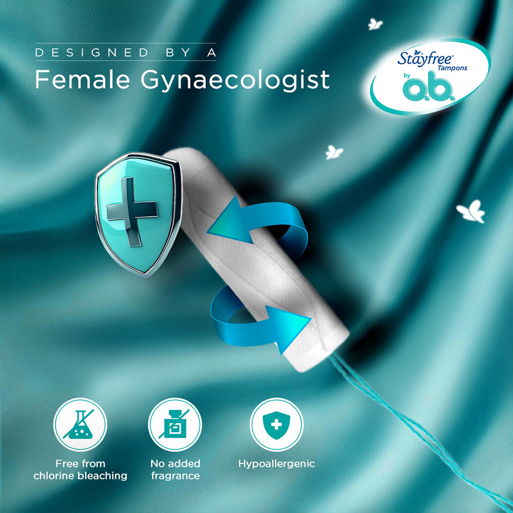 Stayfree Tampons by o.b Pro Comfort Super, 10 Count, Pack of 1 Stayfree Tampons by o.b Pro Comfort Super, 10 Count, Pack of 1