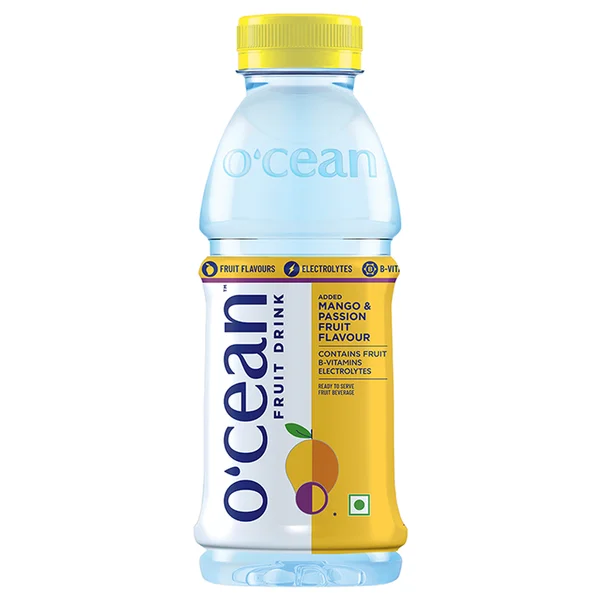Ocean Mango &amp; Passion Flavour Fruit Drink, 250 ml, Pack of 1