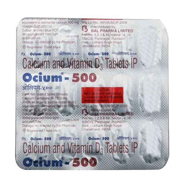 Ocium 500 Tablet 15's