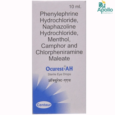 Ocurest-AH Eye Drops 10ml, Pack of 1 Eye Drops