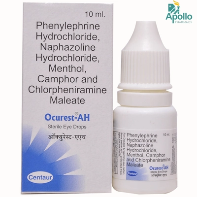 Ocurest-AH Eye Drops 10ml, Pack of 1 Eye Drops