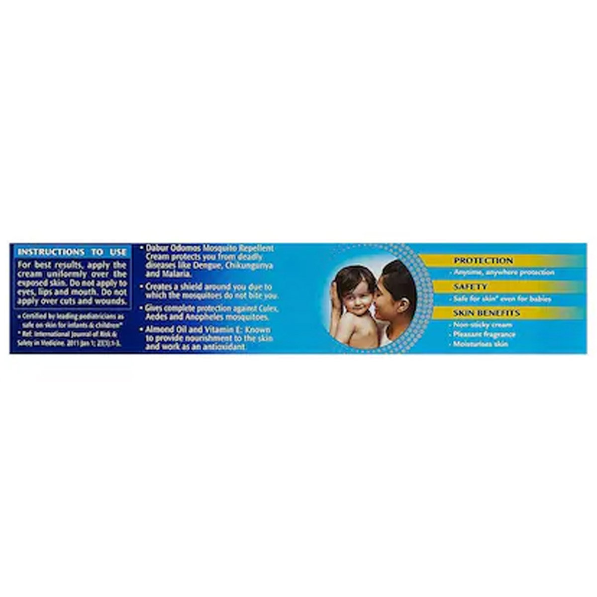 Odomos Mosquito Repellent Cream, 100 gm, Pack of 1 Odomos Mosquito Repellent Cream, 100 gm, Pack of 1