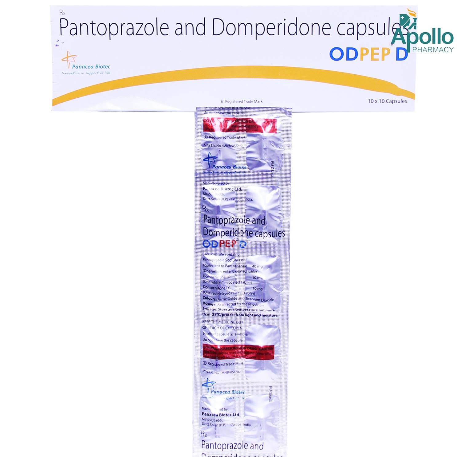 Odpep D Capsule 10's, Pack of 10 Odpep D Capsule 10's, Pack of 10