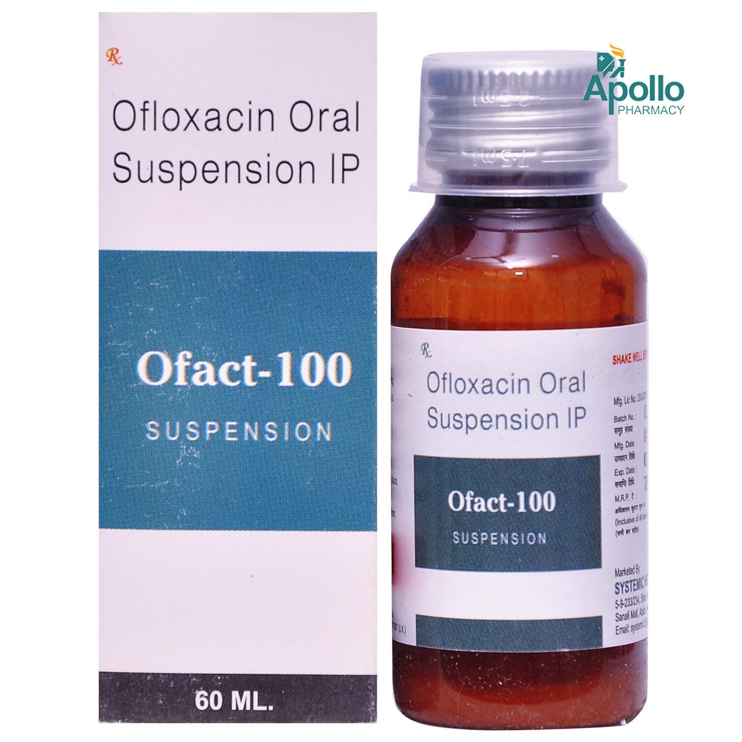Ofact-100mg Suspension 60ml, Pack of 1 Liquid