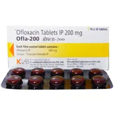 Ofla 200 mg Tablet 10's, Pack of 10 TabletS