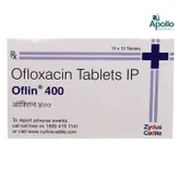 Oflin 400 Tablet 10's, Pack of 10 TABLETS