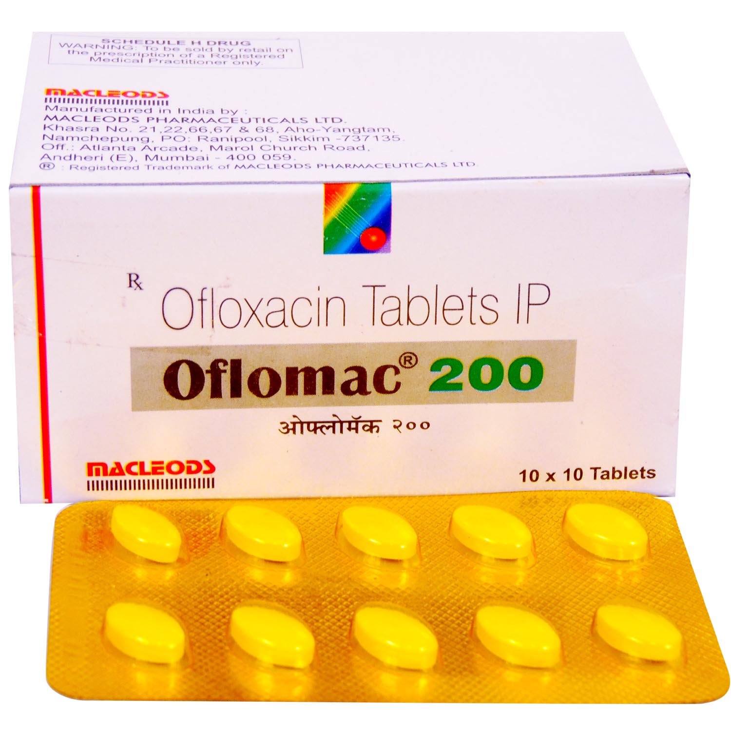 Oflomac 200 Tablet 10's, Pack of 10 TABLETS Oflomac 200 Tablet 10's, Pack of 10 TABLETS