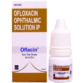 Oflacin Eye/Ear Drops 5 ml, Pack of 1 Drops