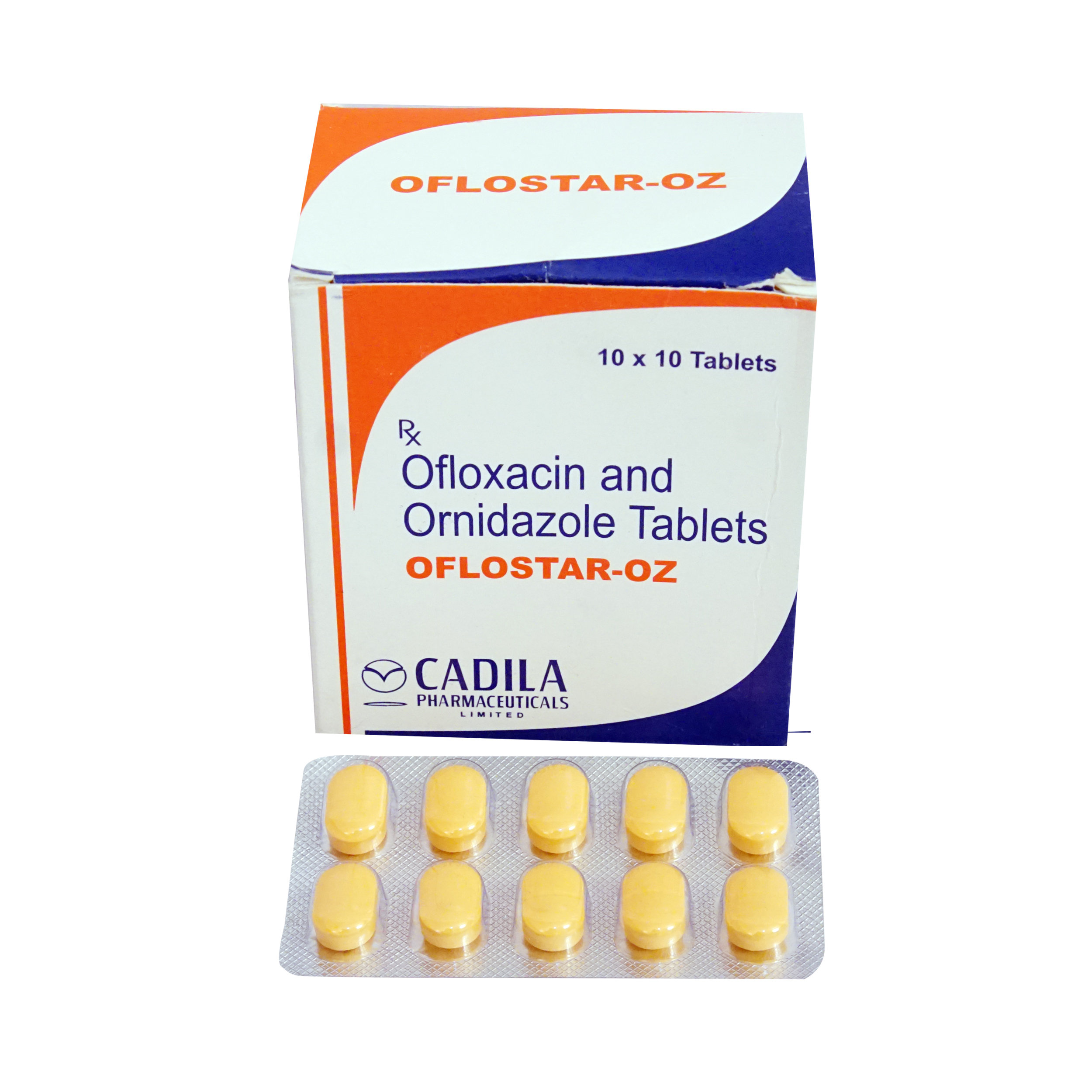 Oflostar OZ Tablet 10's, Pack of 10 TABLETS Oflostar OZ Tablet 10's, Pack of 10 TABLETS