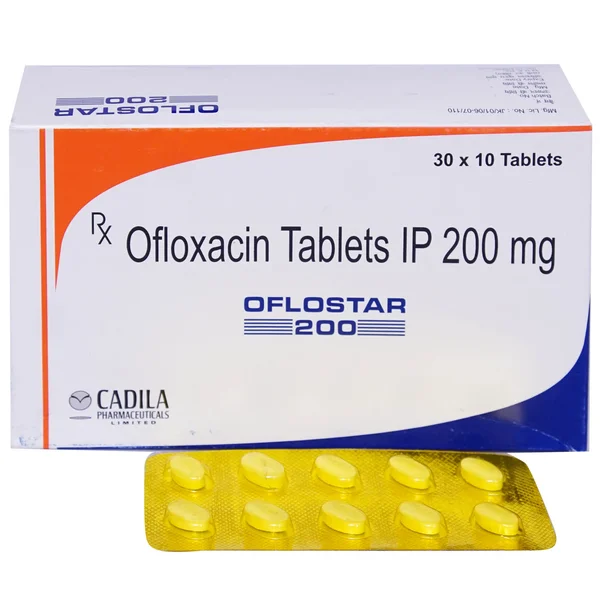 Oflostar 200 mg Tablet 10's, Pack of 10 TABLETS
