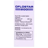 OFLOSTAR 200MG TABLET, Pack of 10 TABLETS