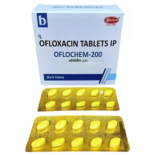 Oflochem 200 mg Tablet 10's