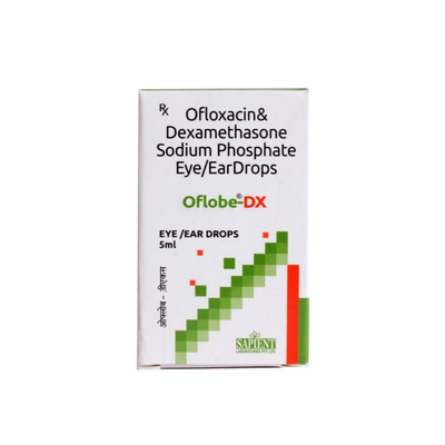 Oflobe DX Eye Drops 5 ml, Pack of 1 Drops