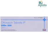Oflin 200 Tablet 15's, Pack of 15 TABLETS