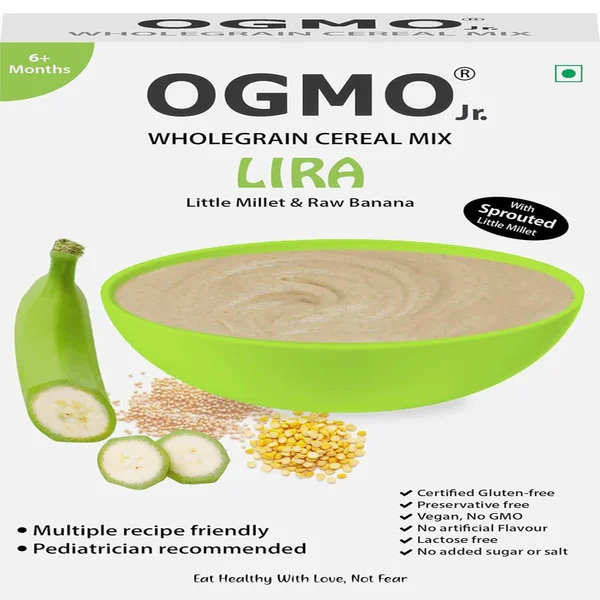 OGMO Lira Wholegrain Cereal Mix, 200 gm, Pack of 1