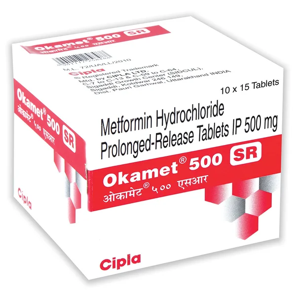 Okamet 500 mg SR Tablet 15's