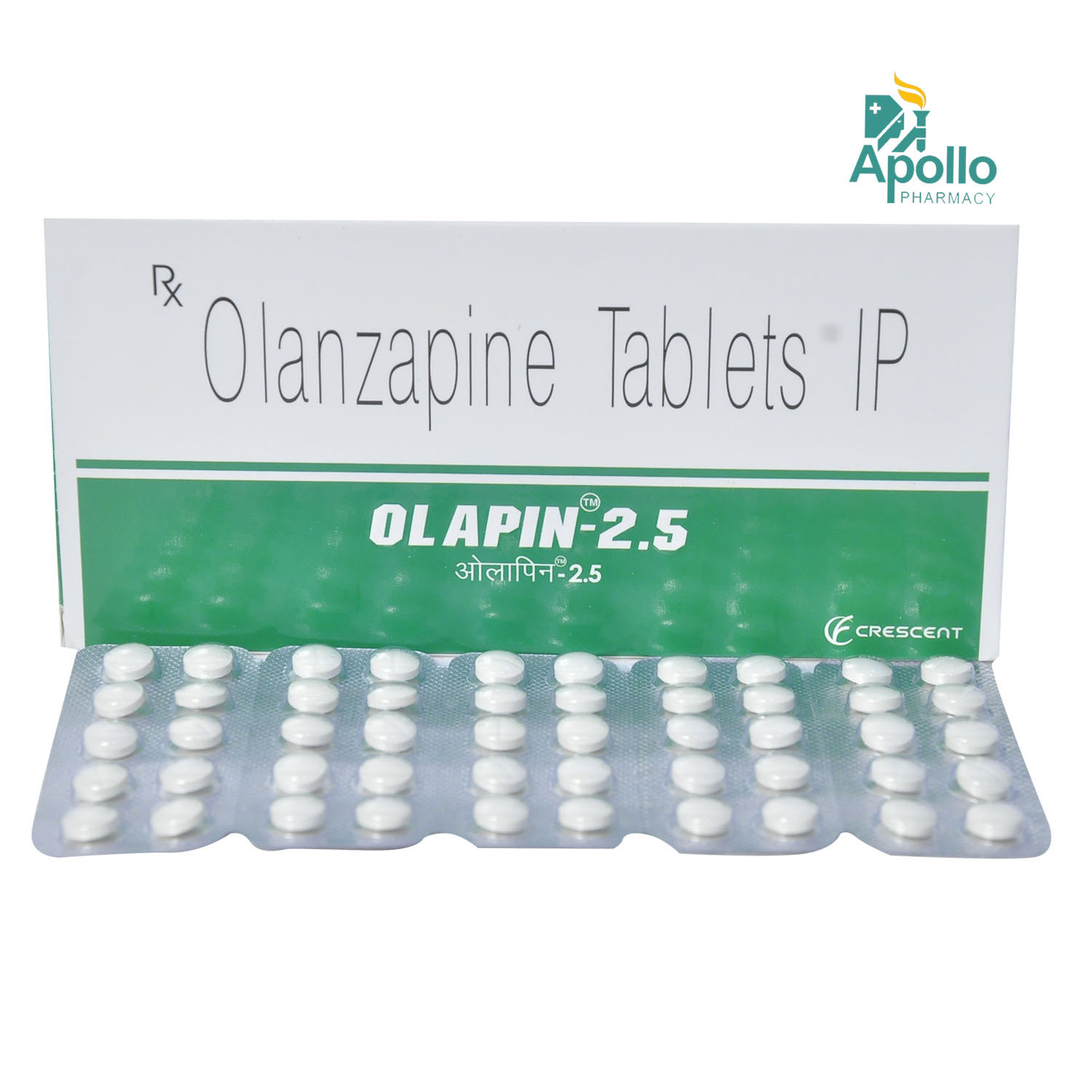 Olapin-2.5 Tablet 10's, Pack of 10 TABLETS Olapin-2.5 Tablet 10's, Pack of 10 TABLETS